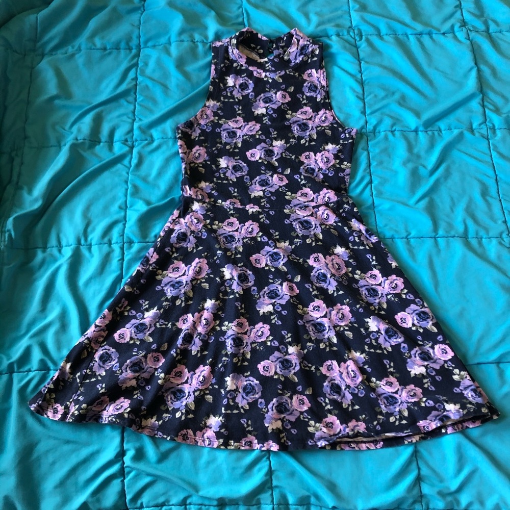 Small purple floral Forever 21 dress